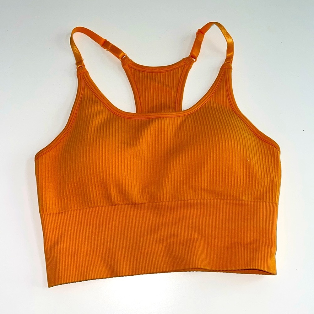 Orange workout top - balance athletica / vitality